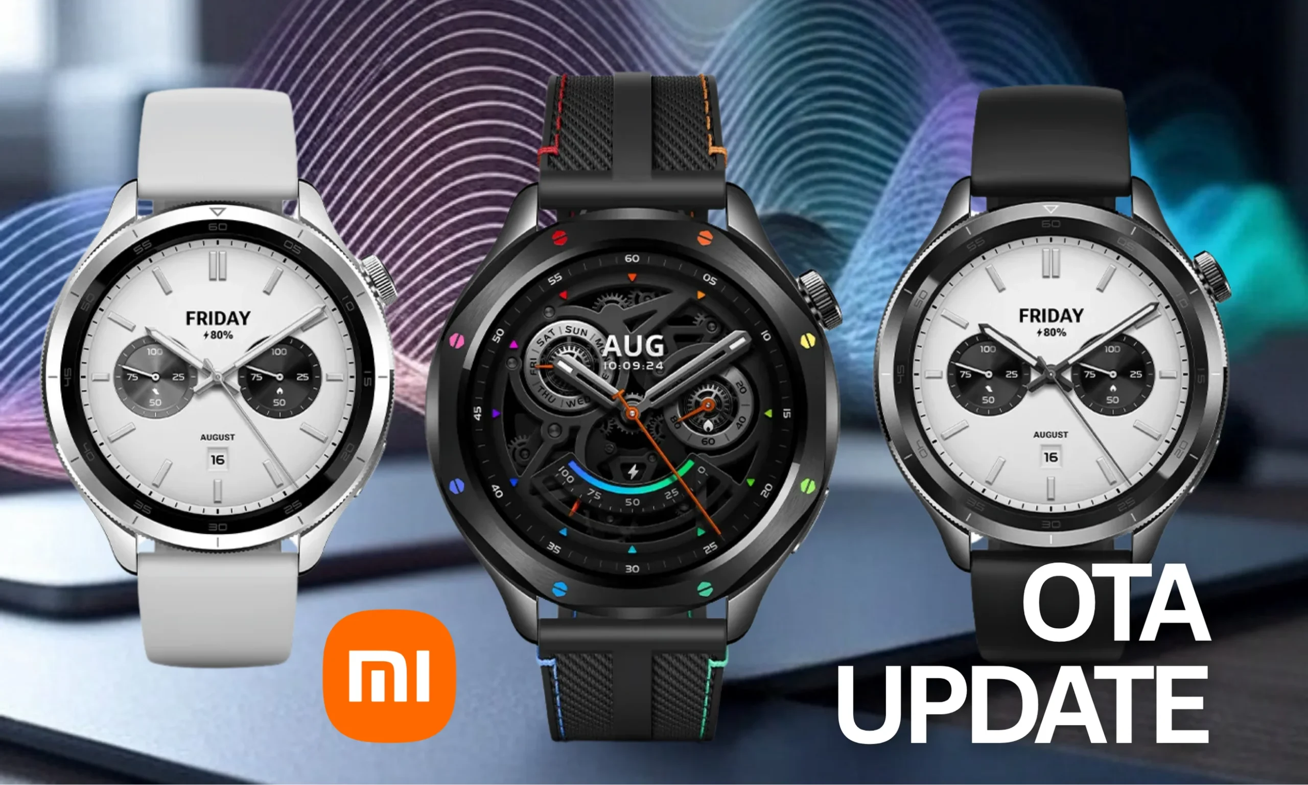 atualizações Xiaomi wearables setembro 2025