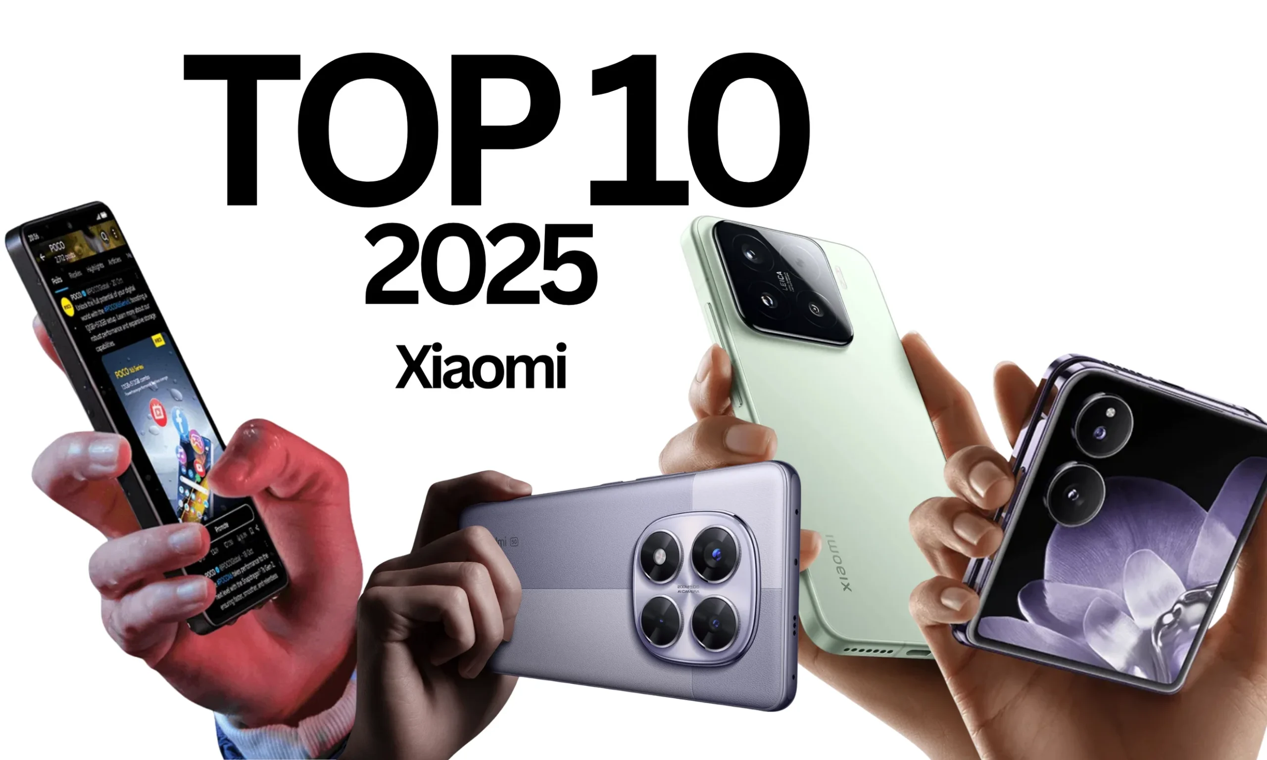 Imagen de Os 10 Melhores Smartphones Xiaomi 2025: Guia Completo