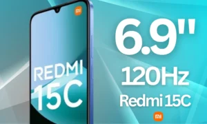 Imagen de Redmi 15C: Tela 120Hz 6.9" por €129 em 2025