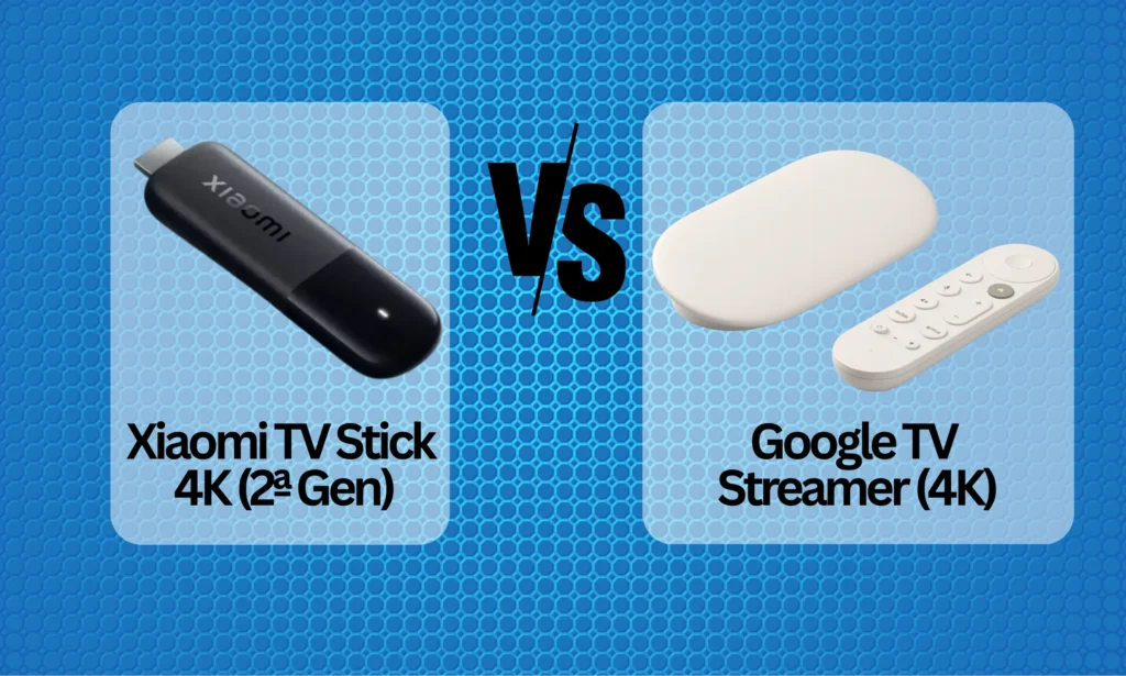 Xiaomi TV Stick 4K (2ª Geração) vs Chromecast com Google TV 4K - detail 1