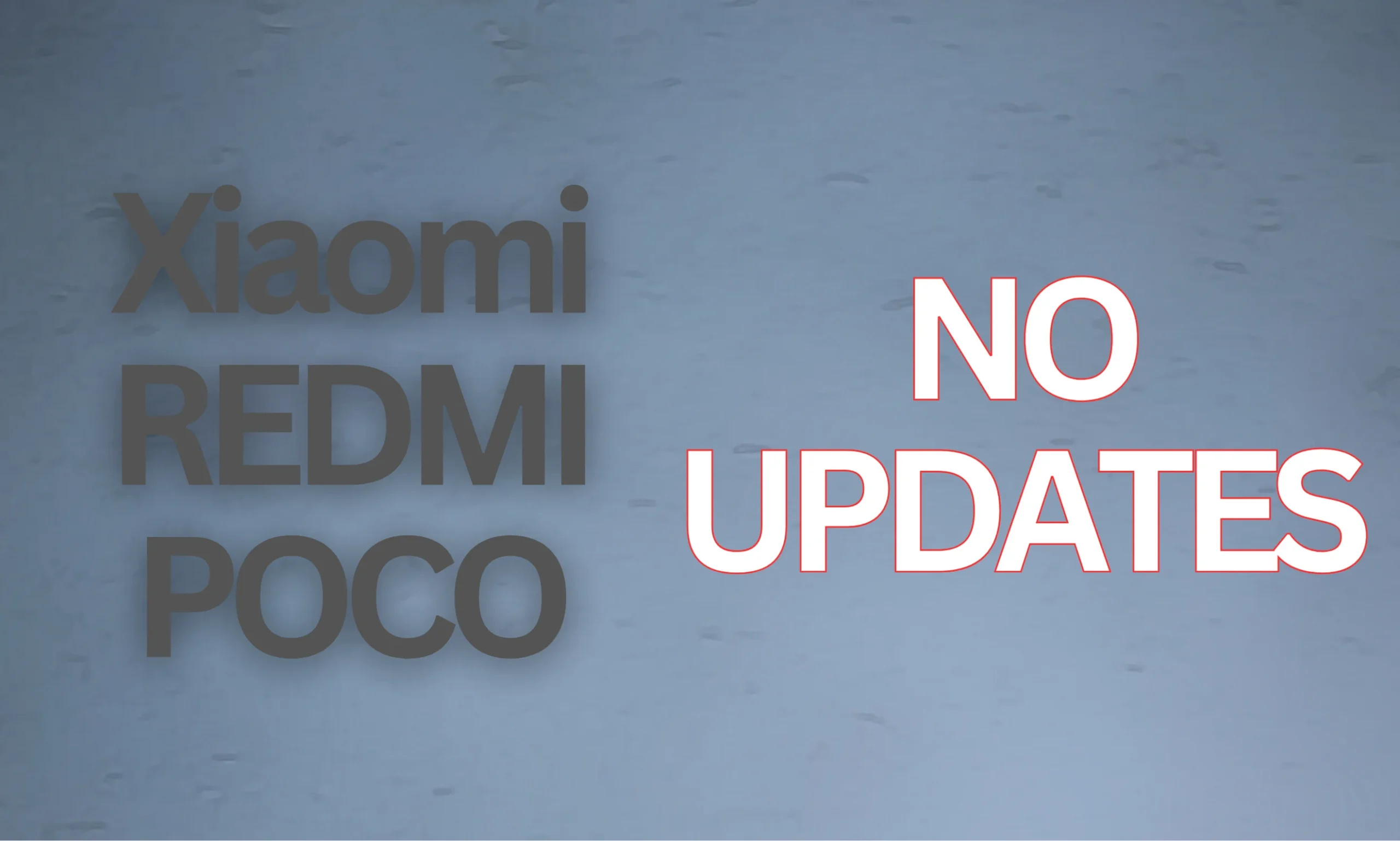 dispositivos Xiaomi atualizações