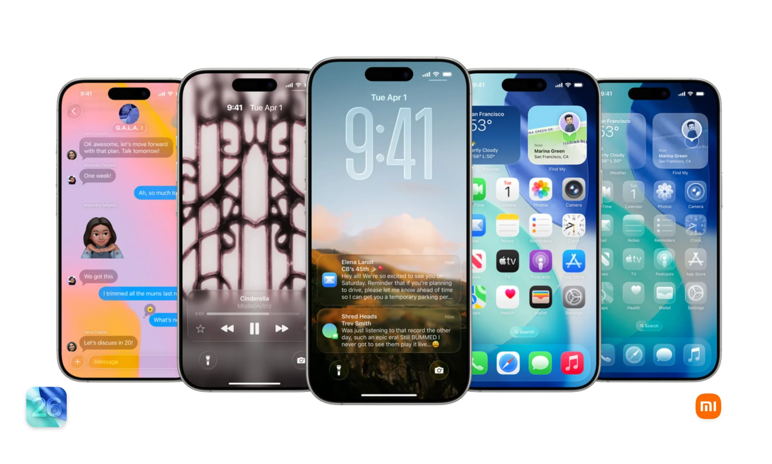 HyperOS 2 vs iOS 26