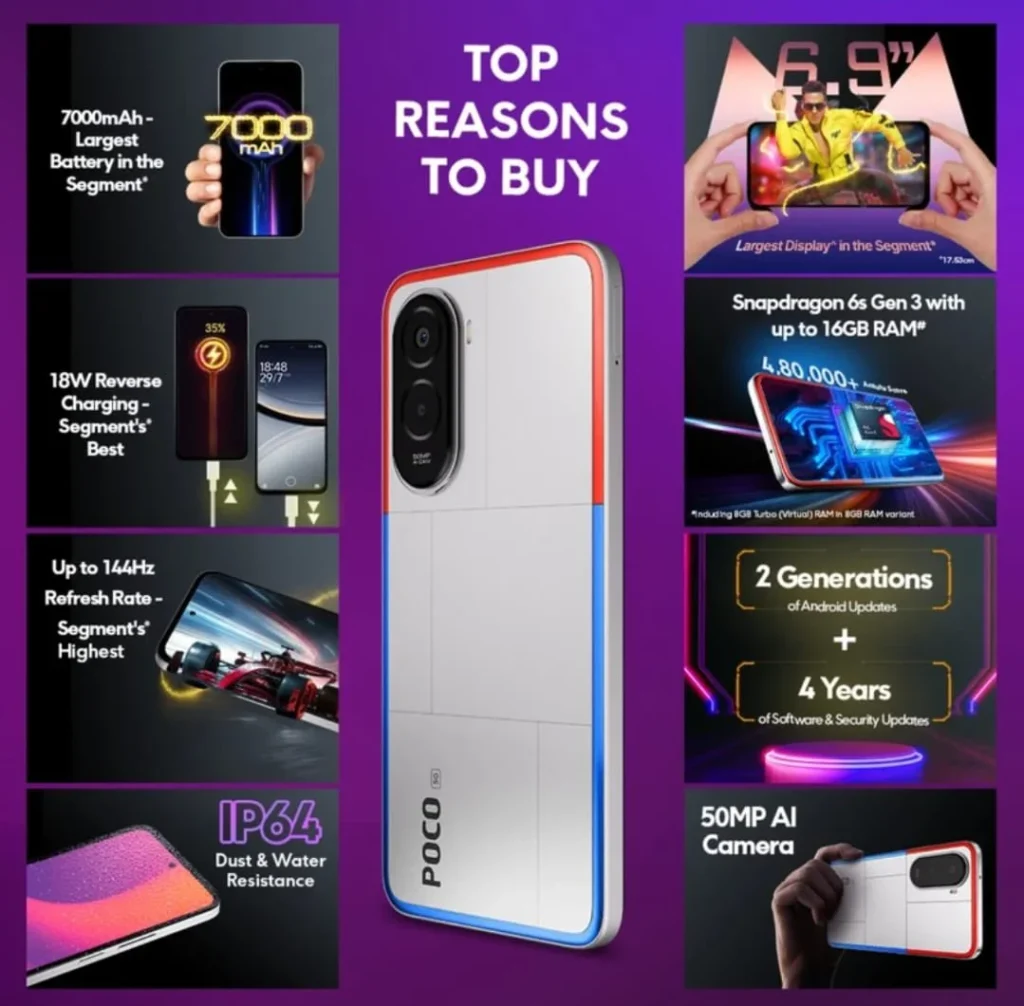 Imagen de POCO M7 Plus 5G: 7 Razões para Comprar em 2025