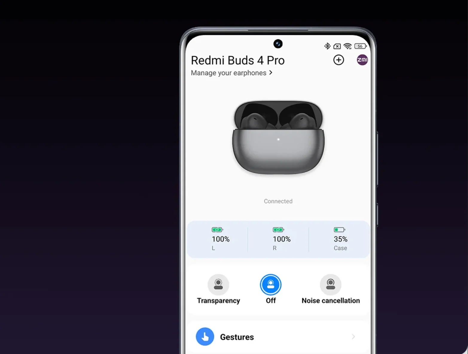 Redmi Buds 4 Pro reiniciar e atualizar