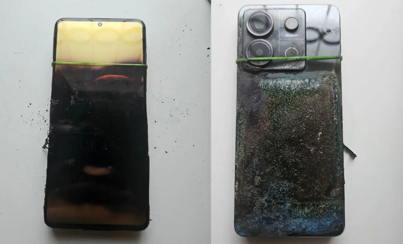 Redmi Note 13 Pro explosão