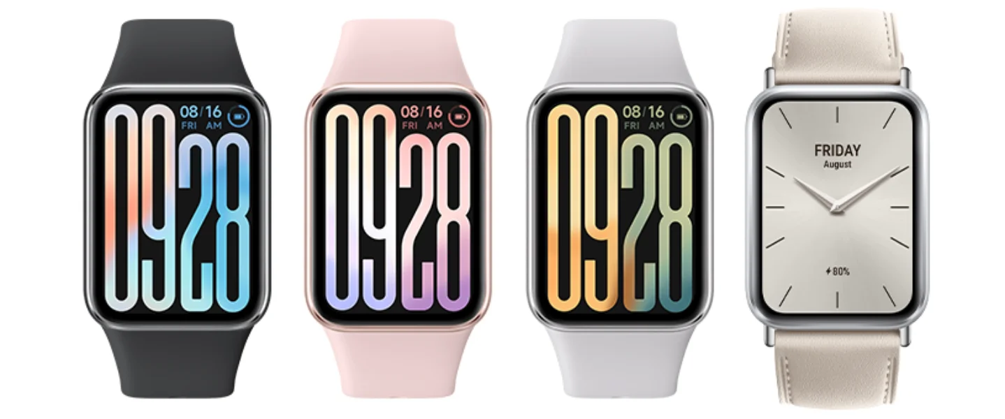 Redmi Watch 5, Xiaomi Watch S4, Smart Band 9 Pro, Redmi Watch 5 Active