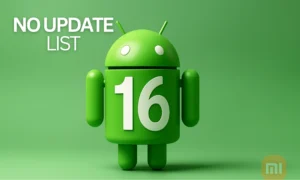 Xiaomi Android 16 - detail 1