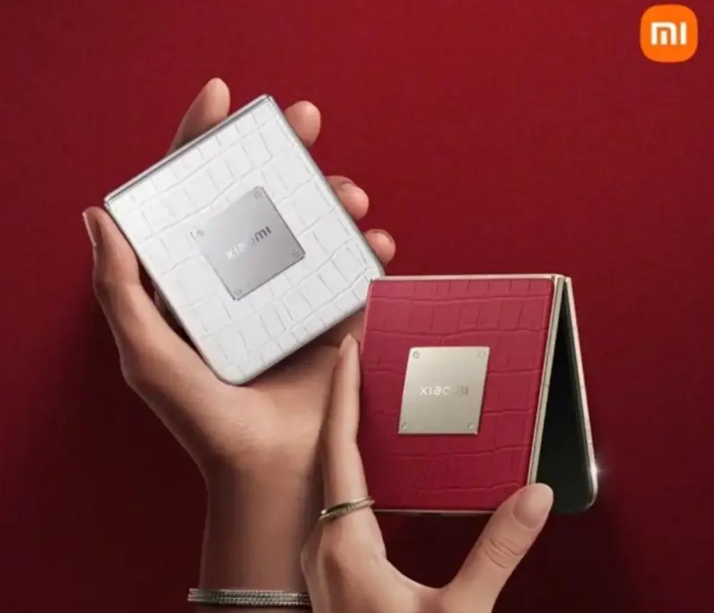 Imagen de Xiaomi Mix Flip 2 Diamante: Luxo Dobrável e Tecnologia de Ponta