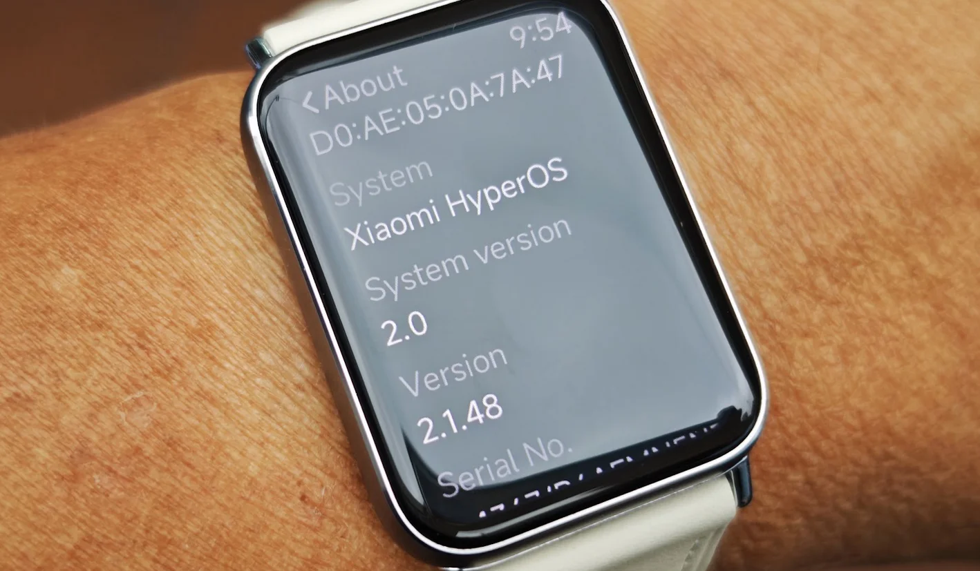 Xiaomi Smart Band 9 Pro atualização HyperOS 2