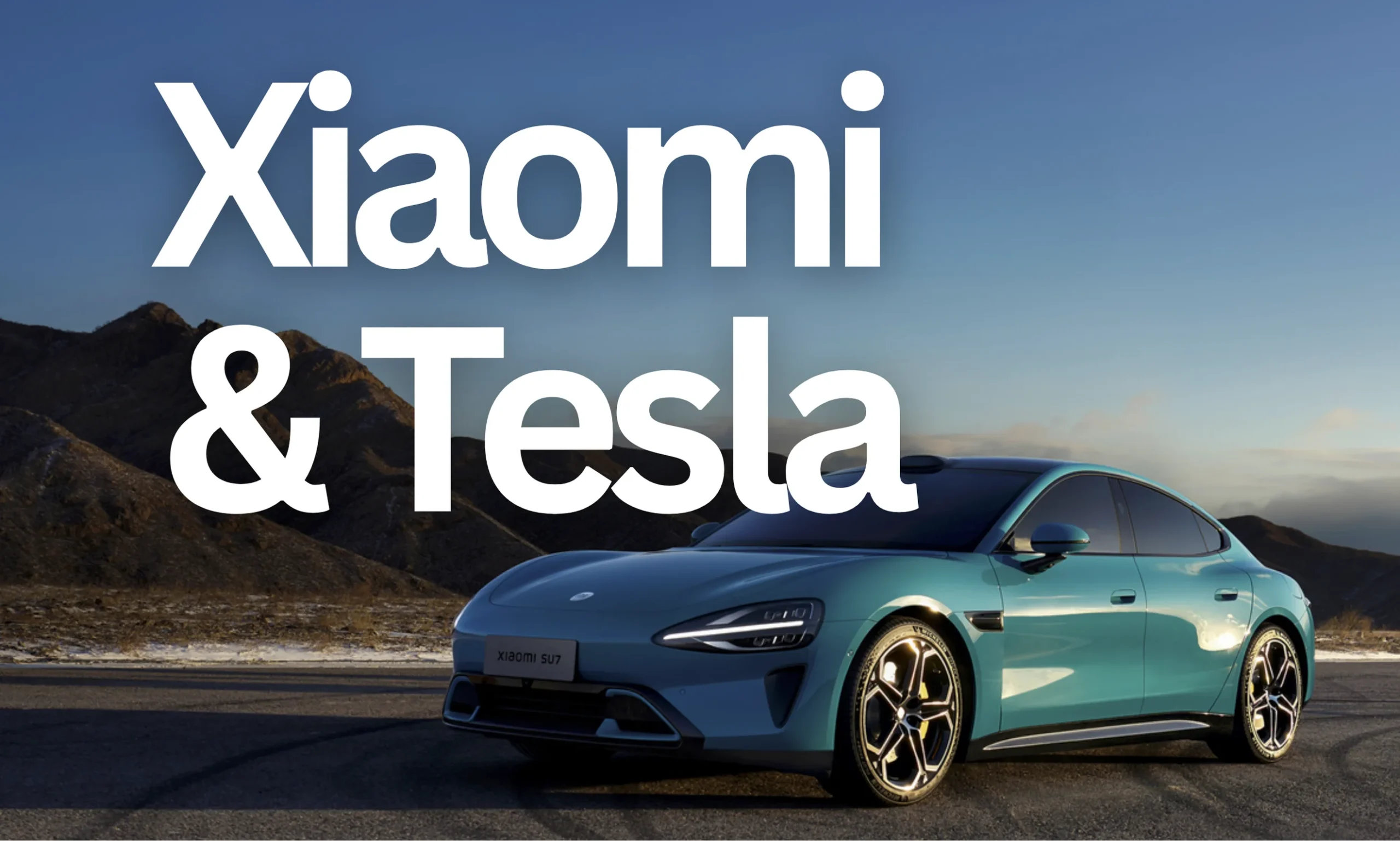 Xiaomi Tesla sedans elétricos China