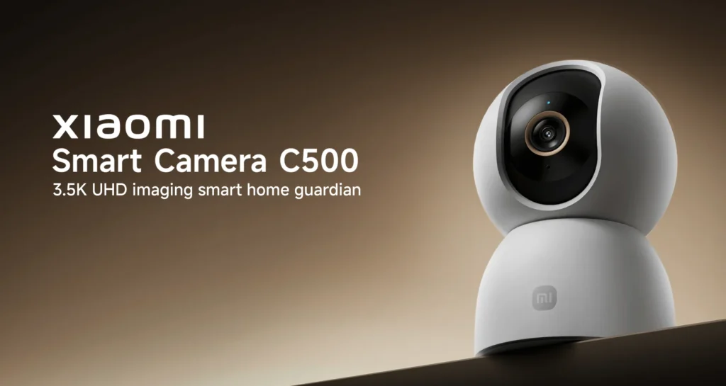Imagen de Xiaomi C500: Câmera 3.5K para segurança inteligente