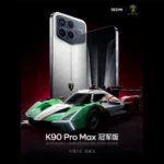 Imagen de REDMI K90 Pro Max Champion Edition: Lamborghini e Xiaomi Juntos