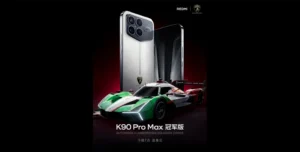 Imagen de REDMI K90 Pro Max Champion Edition: Lamborghini e Xiaomi Juntos