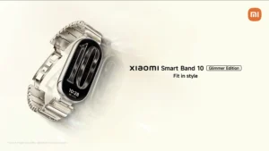 Imagen de Xiaomi Smart Band 10 Glimmer Edition: Brilho e Tecnologia no Pulso