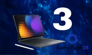 HyperOS 3 Xiaomi Pad 7 - e seus componentes