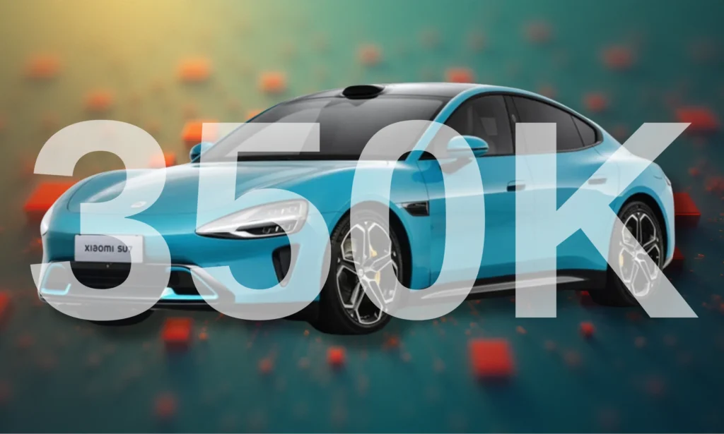 Xiaomi Automóvel - vista frontal