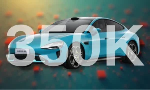 Xiaomi Automóvel - vista frontal