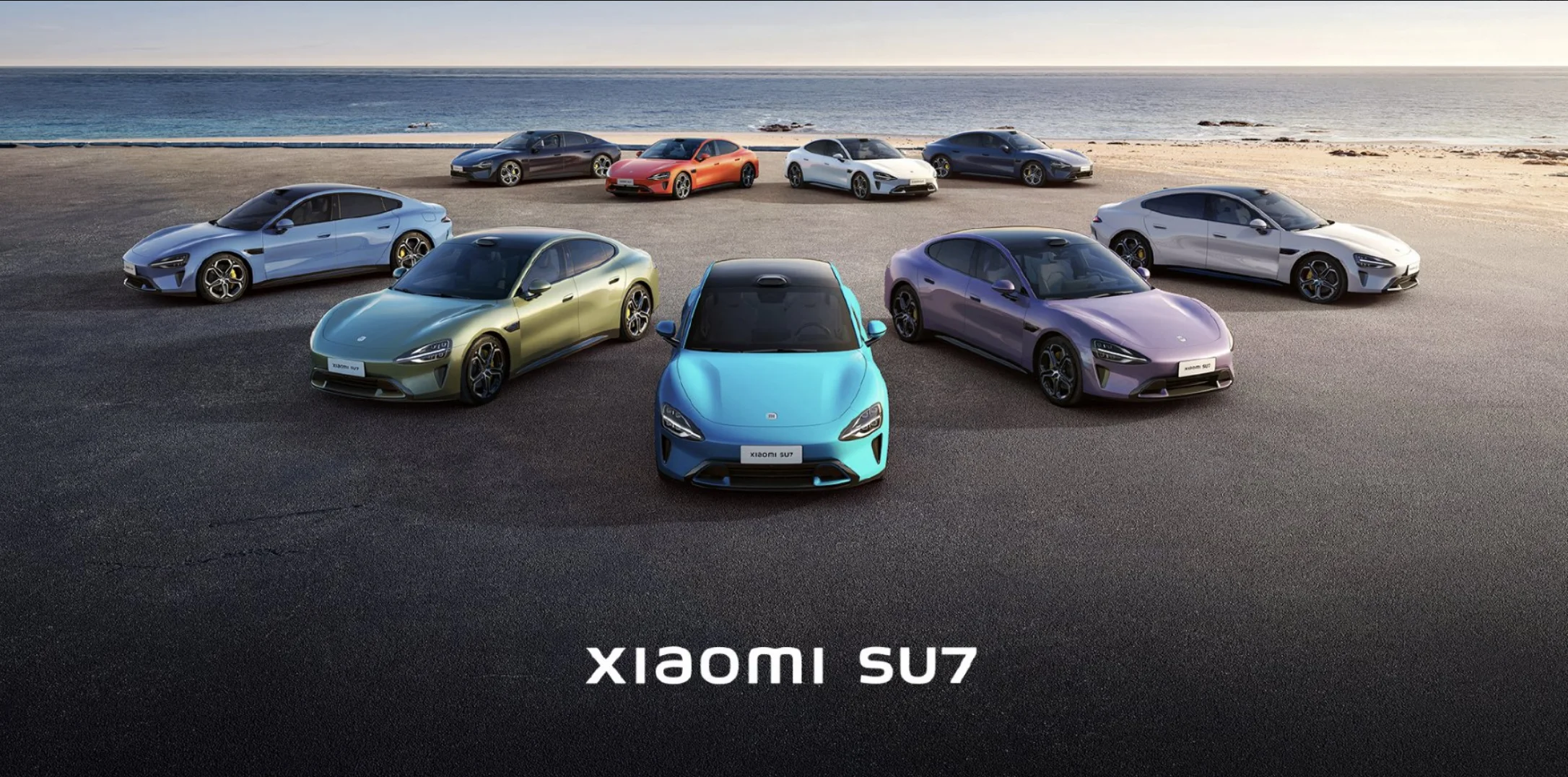 Xiaomi SU7 2025 - vista frontal