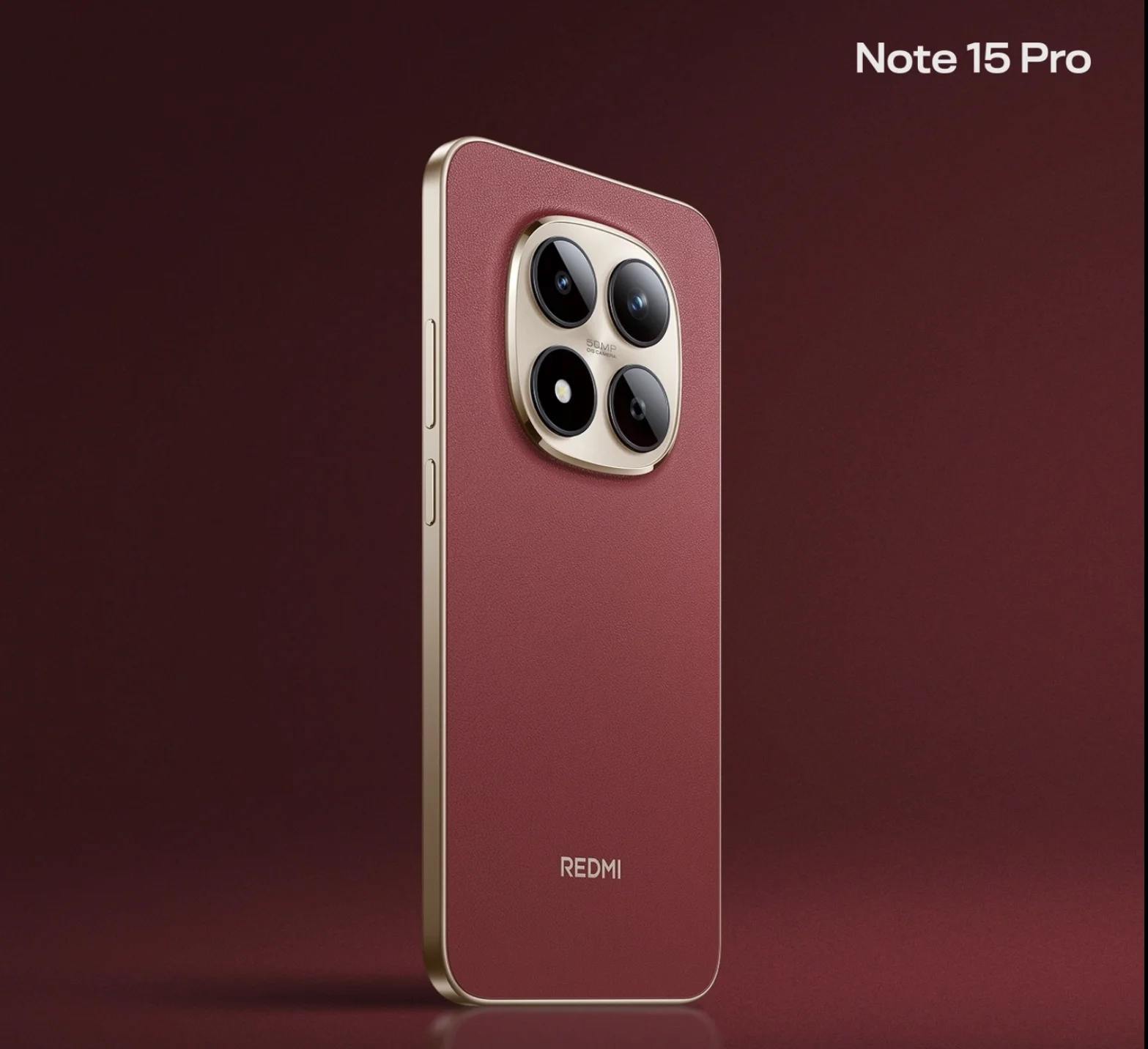 Mocha Brown e Cherry Red da série Redmi Note 15 Pro -