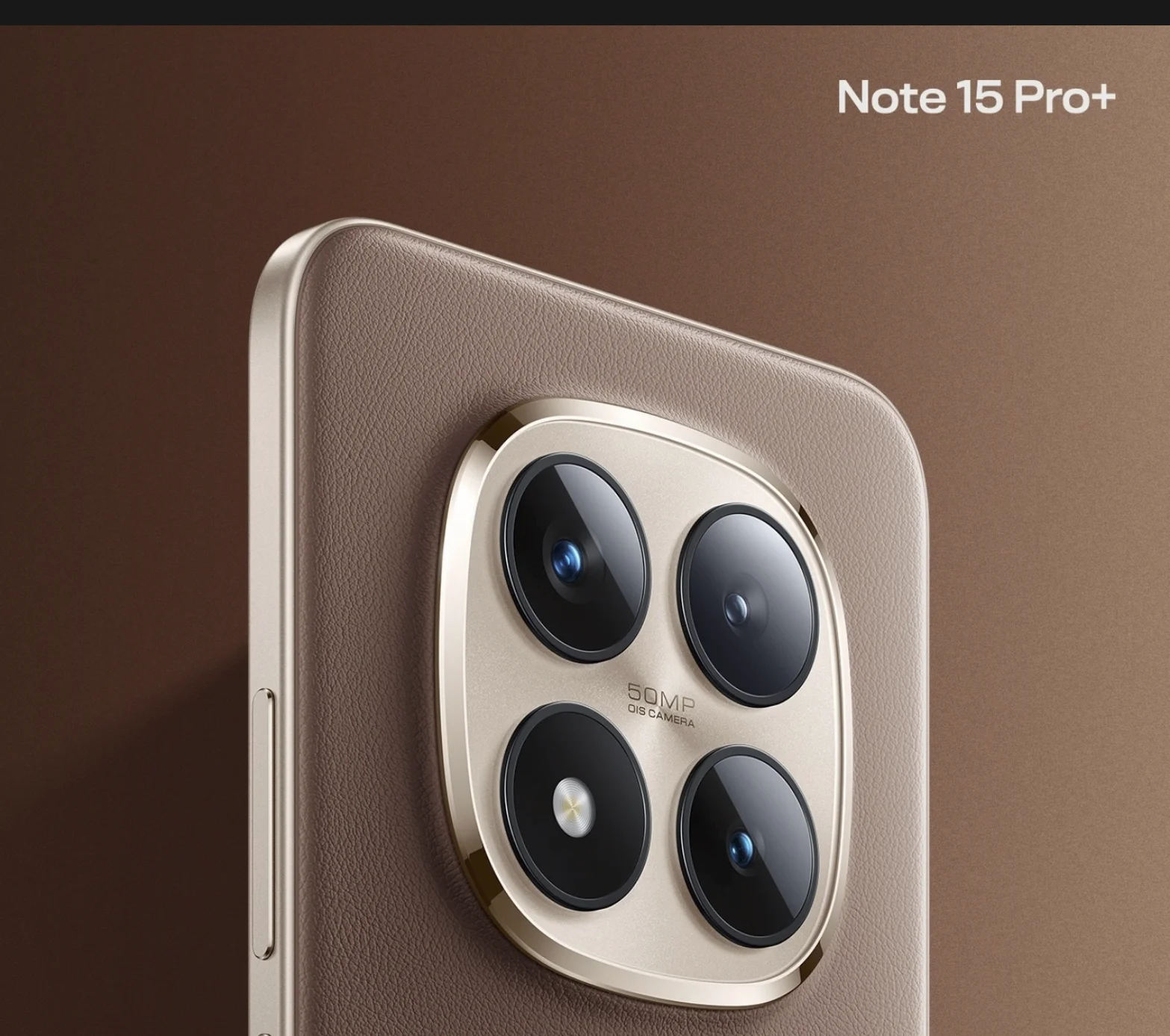 Mocha Brown e Cherry Red da série Redmi Note 15 Pro -