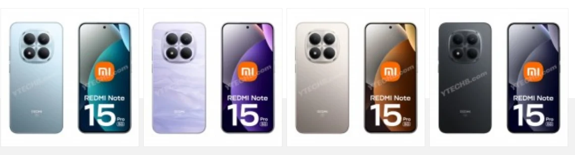 Redmi Note 15 - e seus componentes