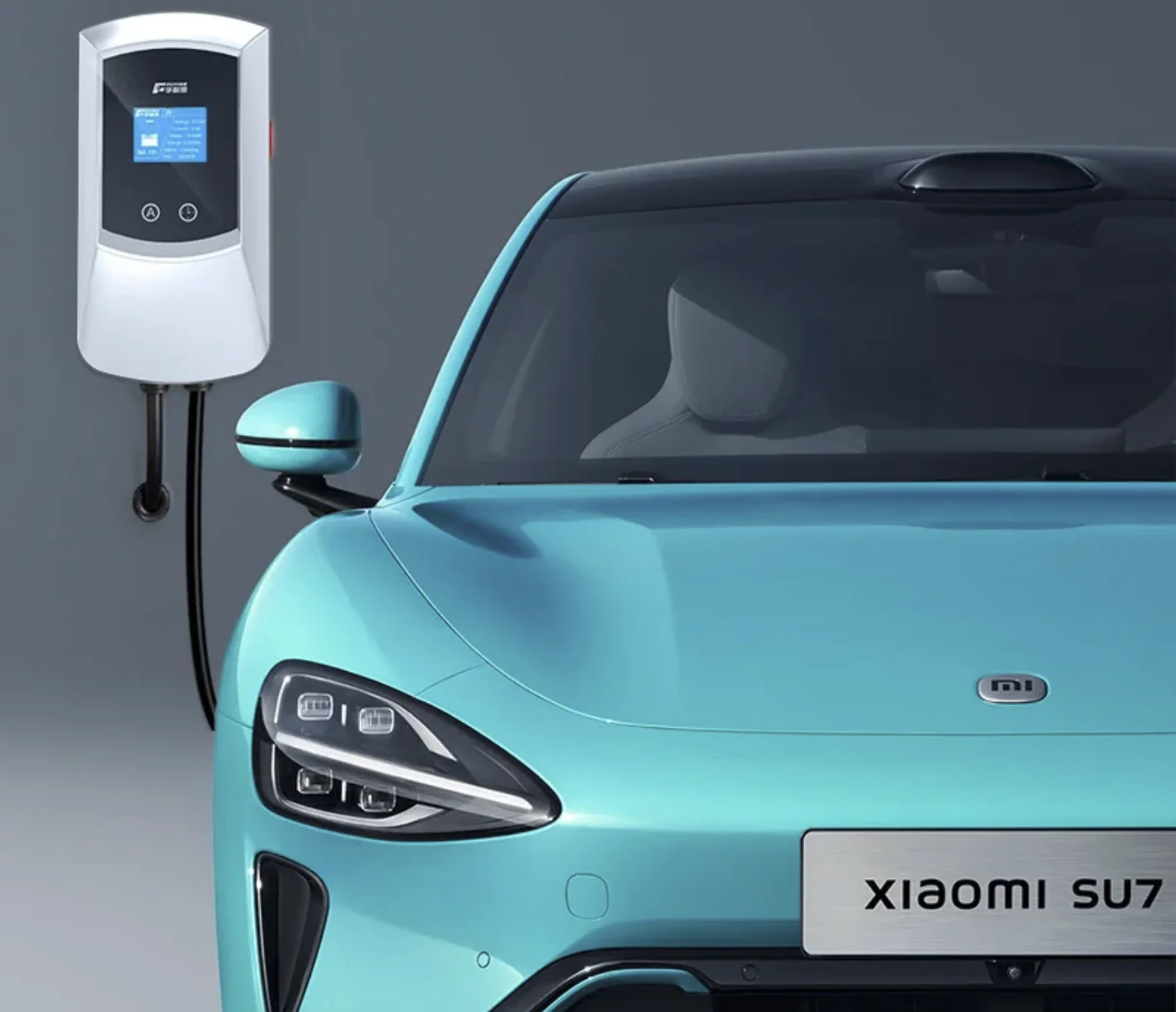 Como carregar o Xiaomi SU7 -