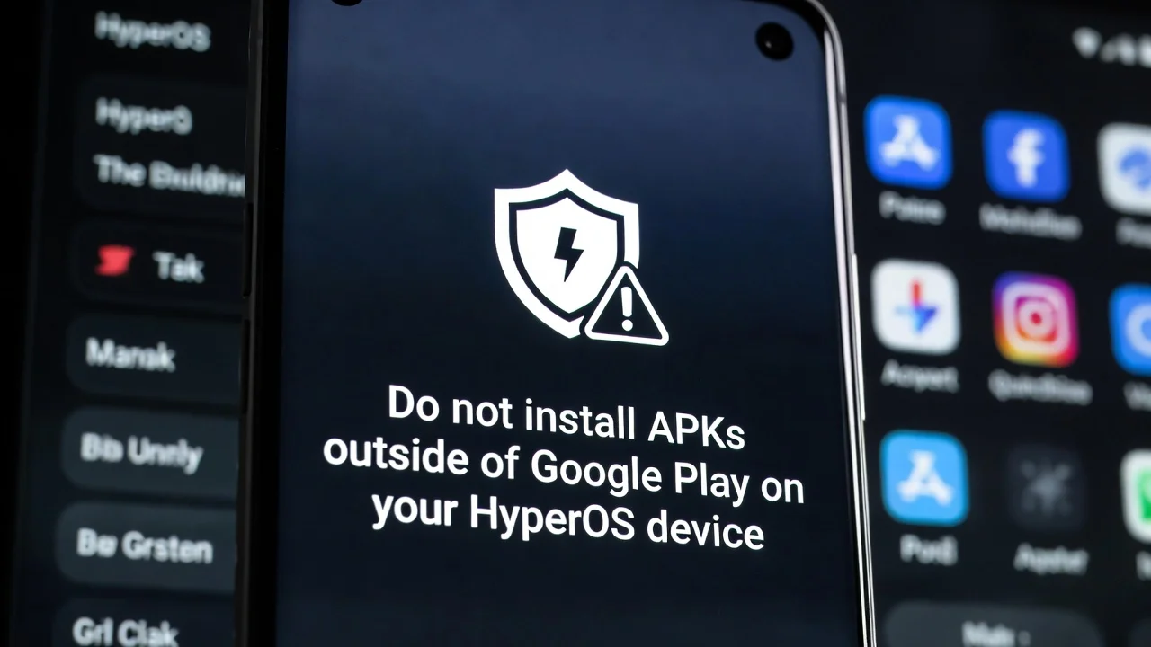 Fim das instalações fáceis de APK no HyperOS -