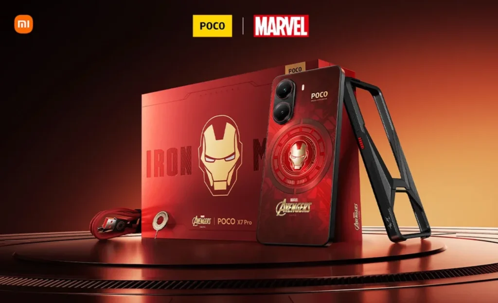 Imagen de Poco X8 Pro Iron Man Edition: Lançamento Global Cada Vez Mais Perto!
