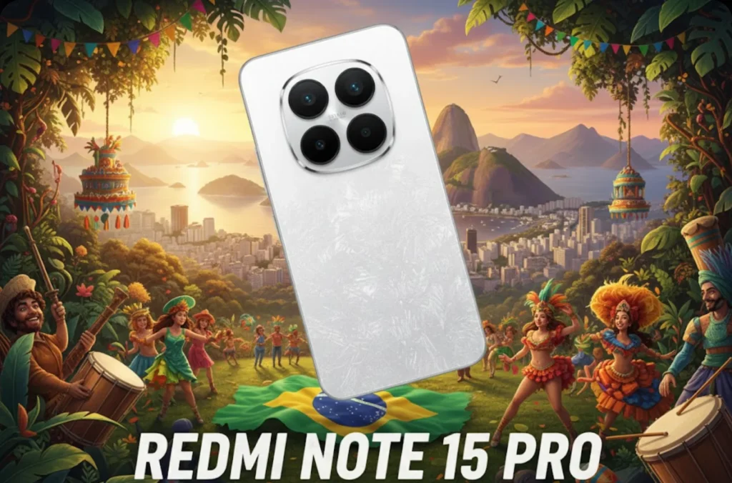 Imagen de Redmi Note 15 Series: Bateria para o Carnaval Chega ao Brasil