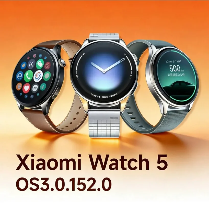 Xiaomi Watch 5 Lançamento Global -