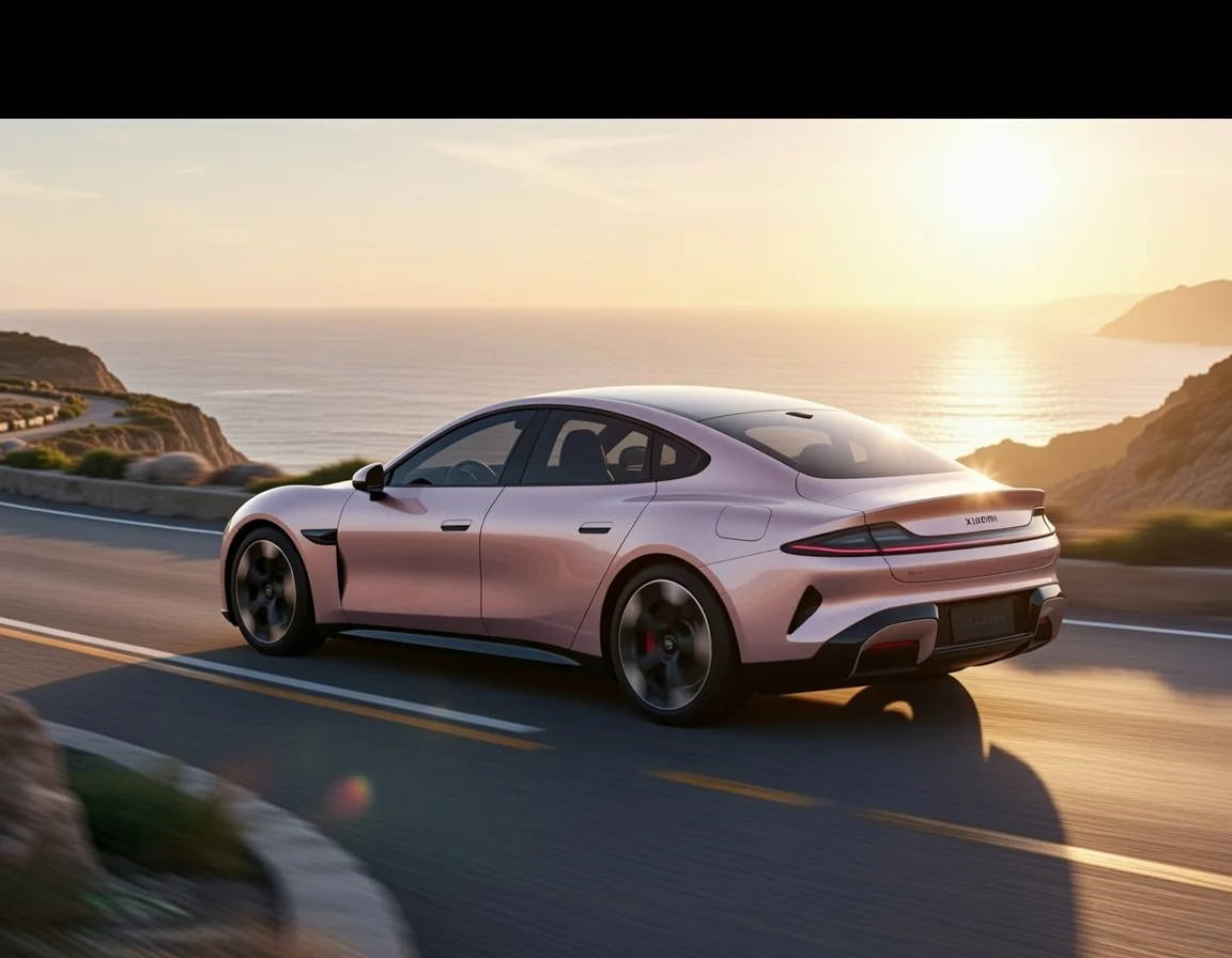 Xiaomi SU7 Pink Gold -